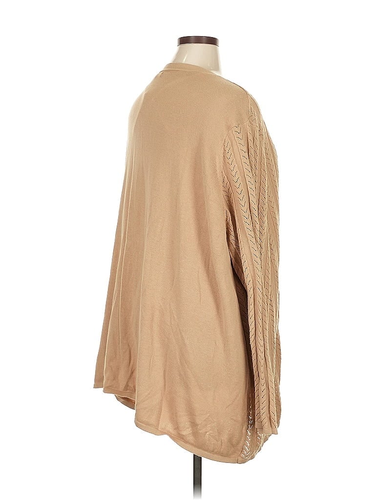 WOMAN WITHIN Pre-owned Pullover Sweater In Brown