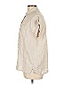 Lord & Taylor Tan Sleeveless Button-Down Shirt Size L - photo 4