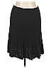 Tahari Solid Black Formal Skirt Size 14 - photo 1