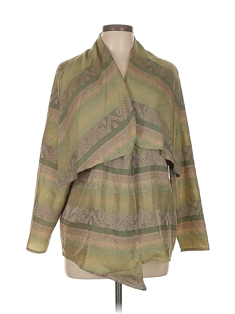 Pre-owned Assorted Brands Kimono In Green