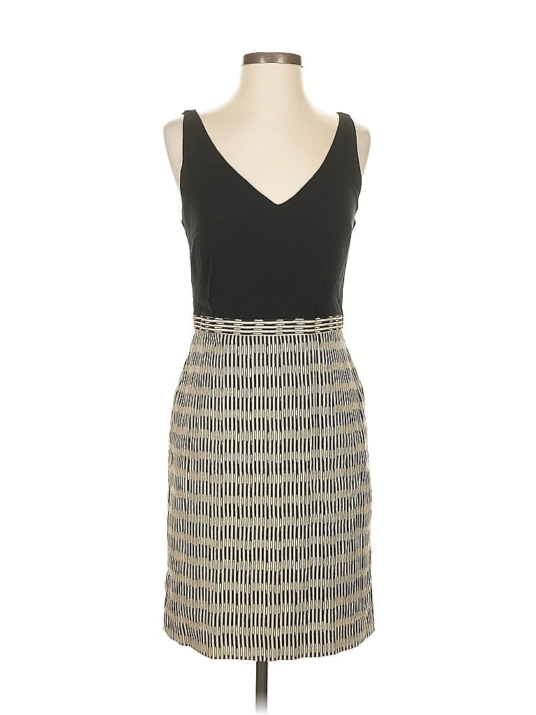 Pre-owned Ann Taylor Loft Cocktail Dress In Gray