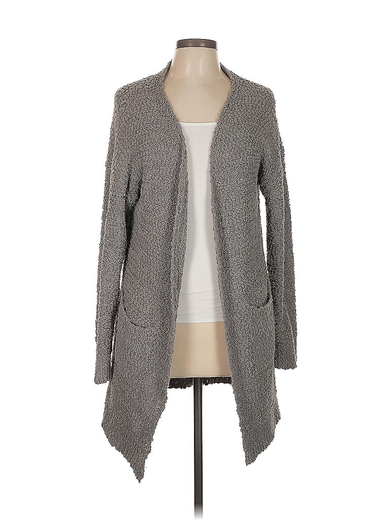 Pre-owned Zesica Cardigan Sweater In Gray