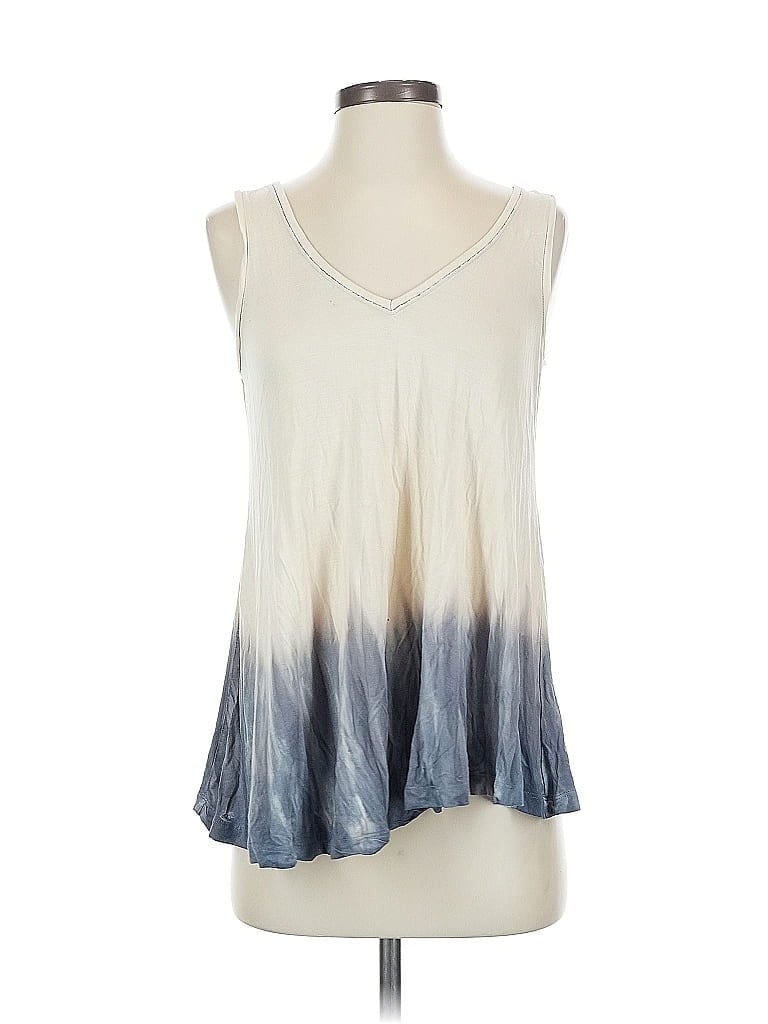 Pre-owned We The Free Tank Top Ivory Plunge Neckline Tops In White