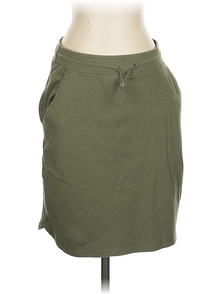 Pre-owned Sundry For Evereve Casual Skirt In Green