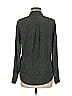 Rails 100% Silk Green Long Sleeve Silk Top Size M - photo 2