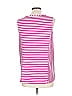 Croft & Barrow Stripes Pink Sleeveless Top Size L - photo 2