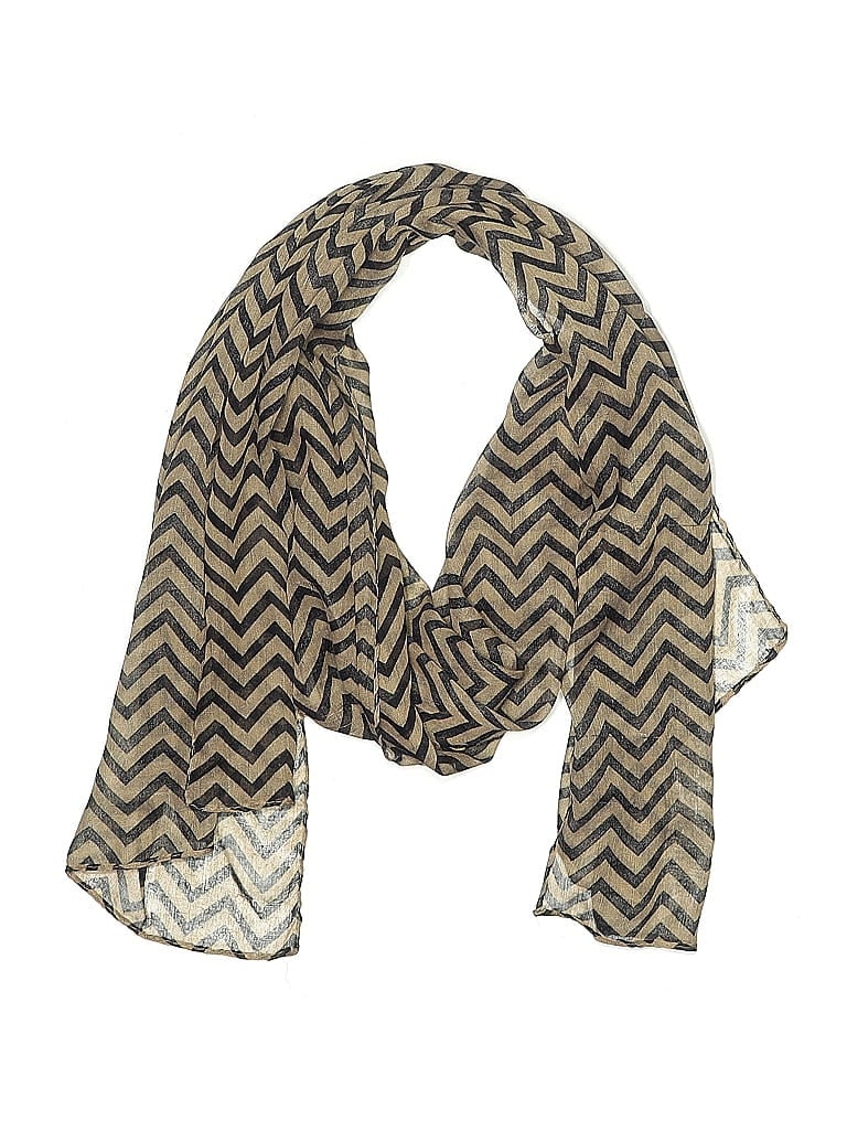 Pre-owned Unbranded Scarf In Brown