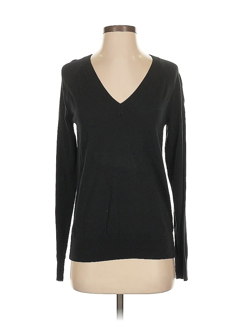 Pre-owned Banana Republic Factory Store Pullover Sweater In Black