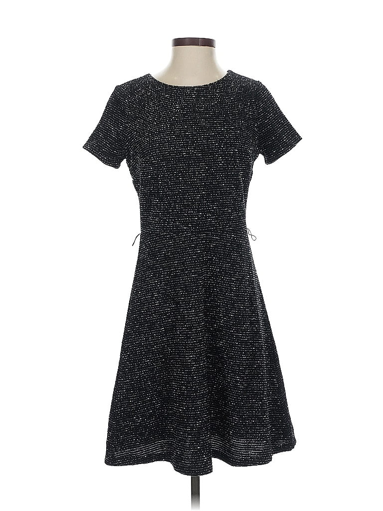 Pre-owned Ann Taylor Loft Casual Dress In Black