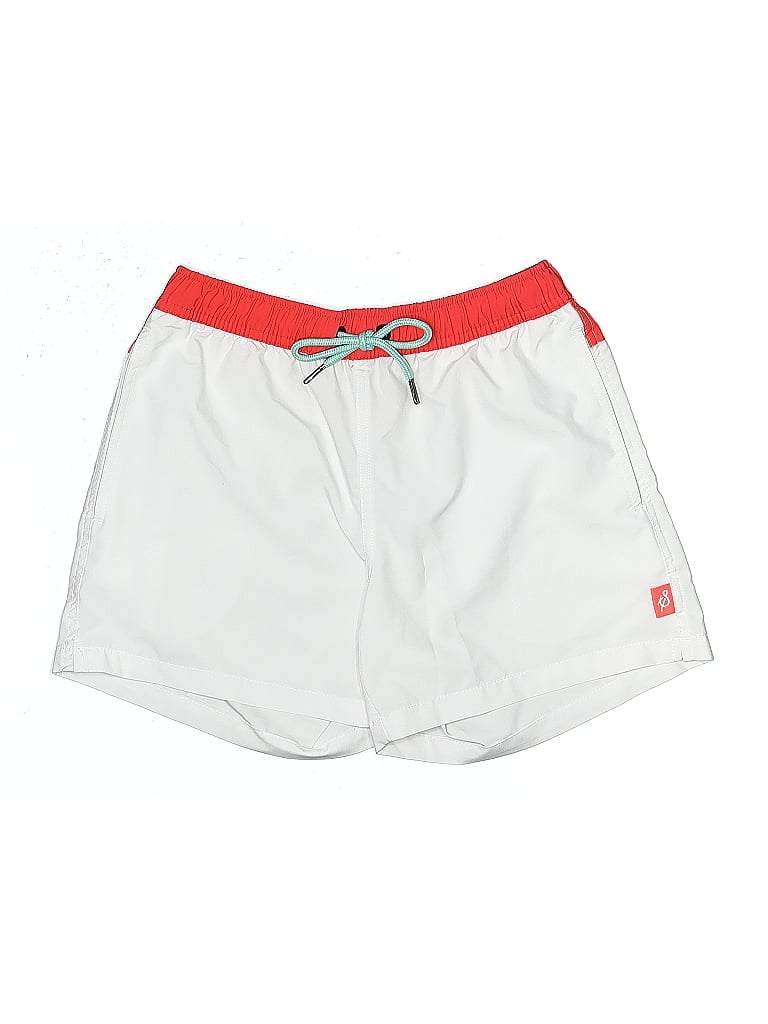 Pre-owned Tradition Board Shorts In White
