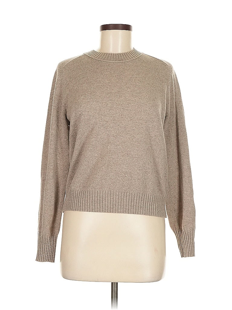 Everlane Tan Brown Cashmere Pullover Sweater Size M - photo 1