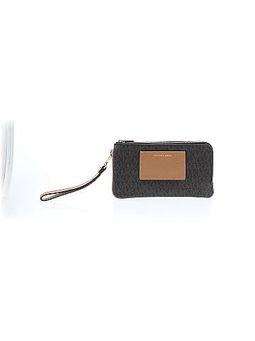 MICHAEL Michael Kors Leather Wristlet (view 1)