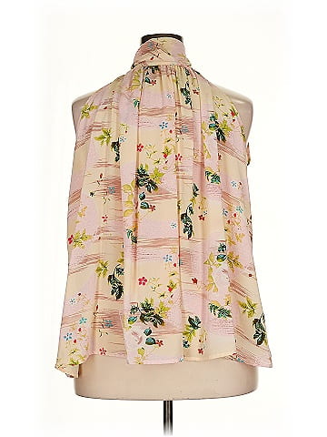 Lena Medoyeff Sleeveless Silk Top (view 2)