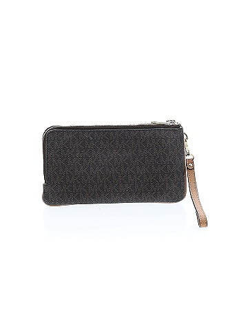 MICHAEL Michael Kors Leather Wristlet (view 2)