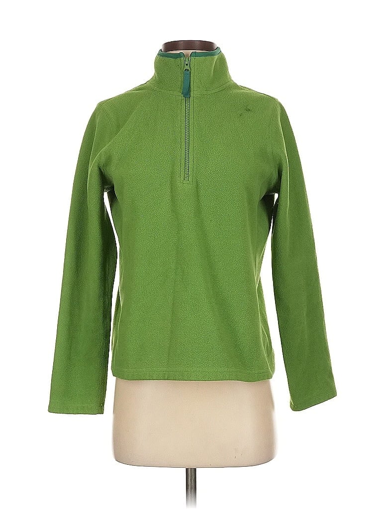 Pre-owned Old Navy Fleece Jacket In Green