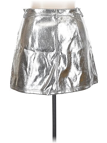 Böhme Faux Leather Skirt (view 2)