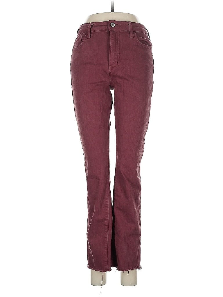 Vervet Burgundy Jeans Size 28 waist - photo 1