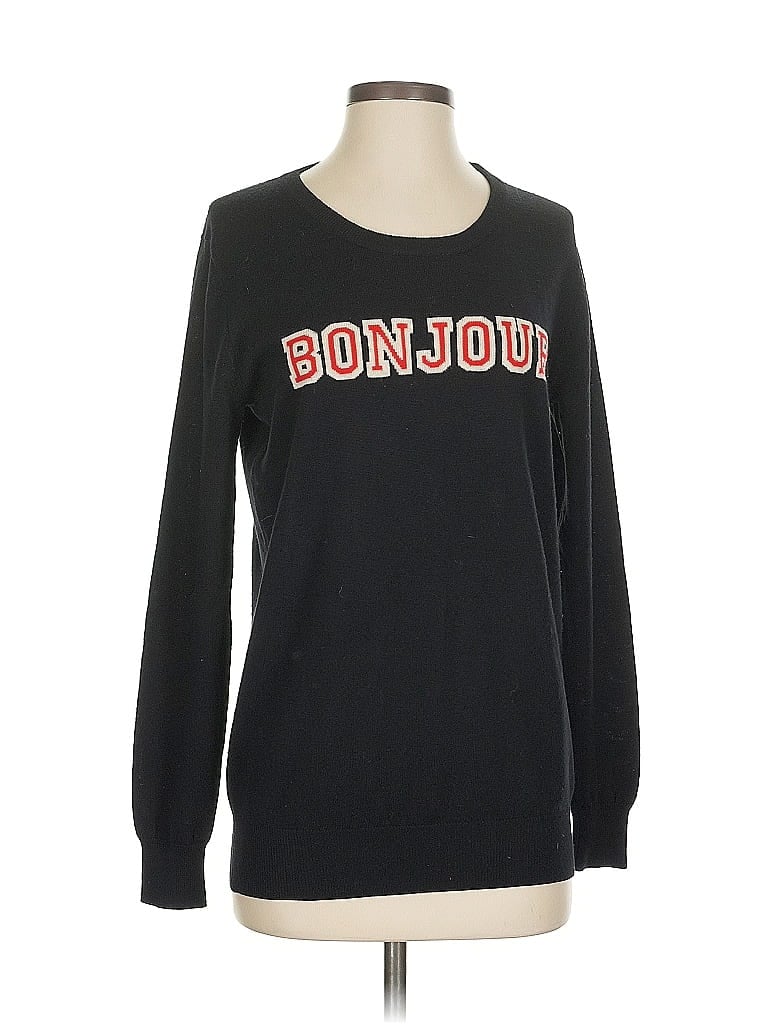 Click to view more detailed imagery on our partner's website Pre-owned Markus Lupfer Wool Sweater In Black