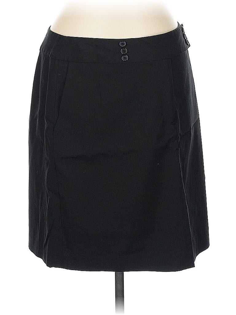 Pre-owned Ann Taylor Loft Casual Skirt In Black