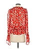 Derek Lam Collective 100% Polyester Red 3/4 Sleeve Blouse Size EU (IT) 36 / US 0 - photo 2