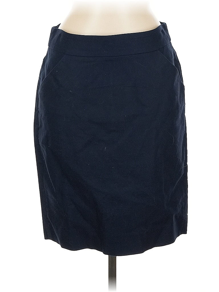 Pre-owned J.crew Factory Store Formal Skirt In Blue