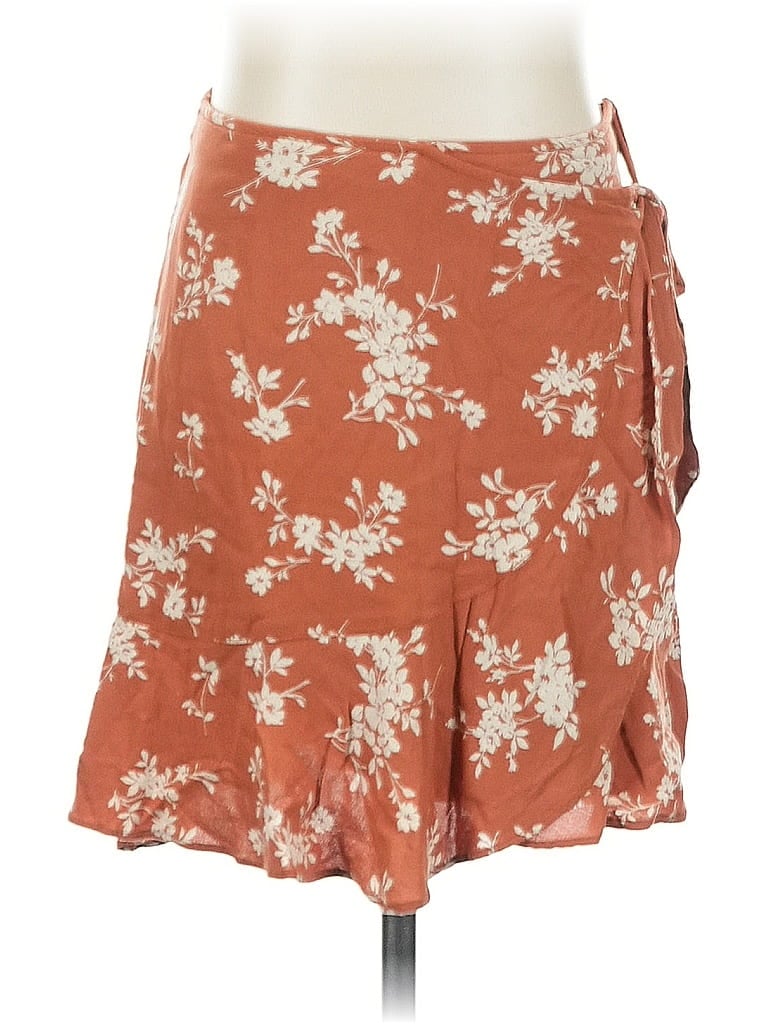 ABERCROMBIE & FITCH Pre-owned Casual Skirt In Orange