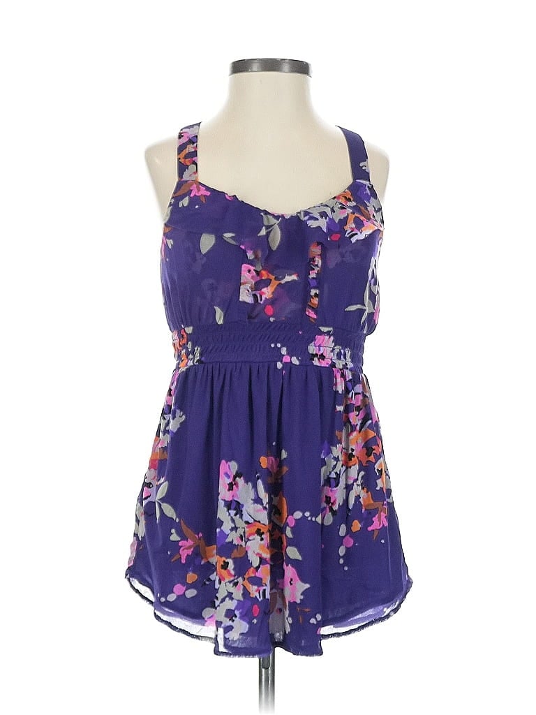 EXPRESS Pre-owned Casual Dress In Purple