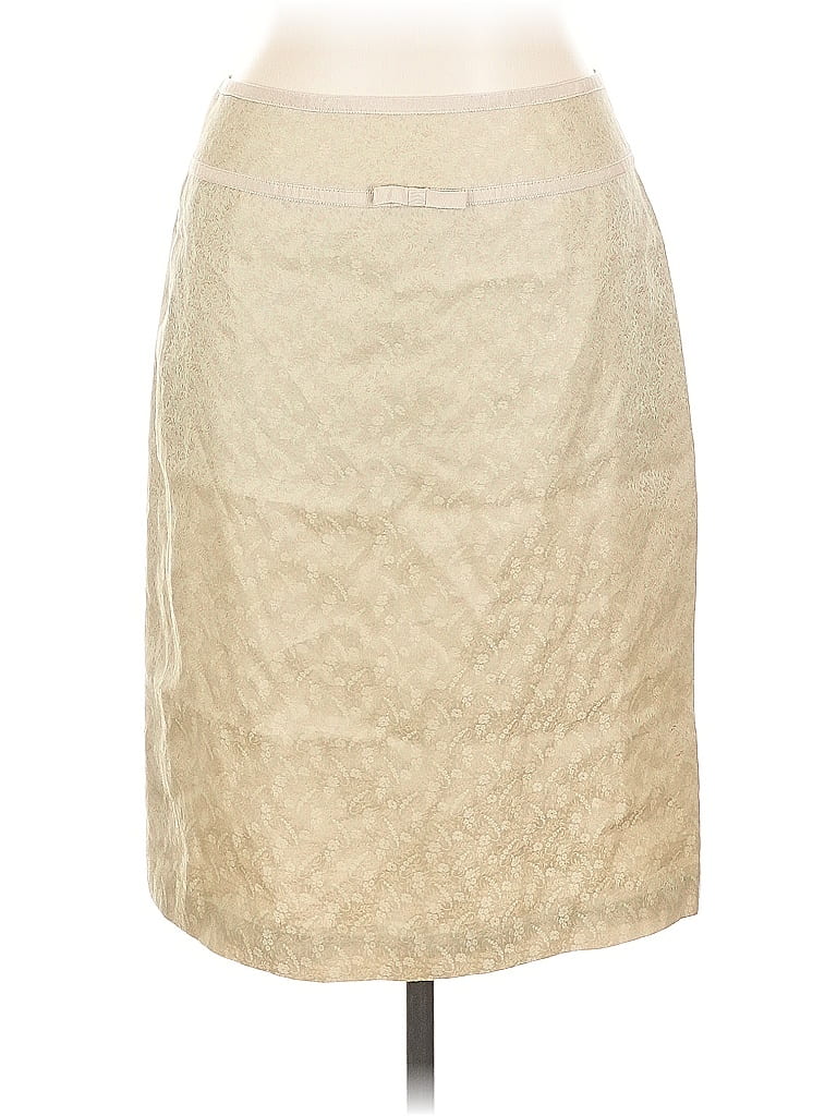 Pre-owned Ann Taylor Formal Skirt In Brown