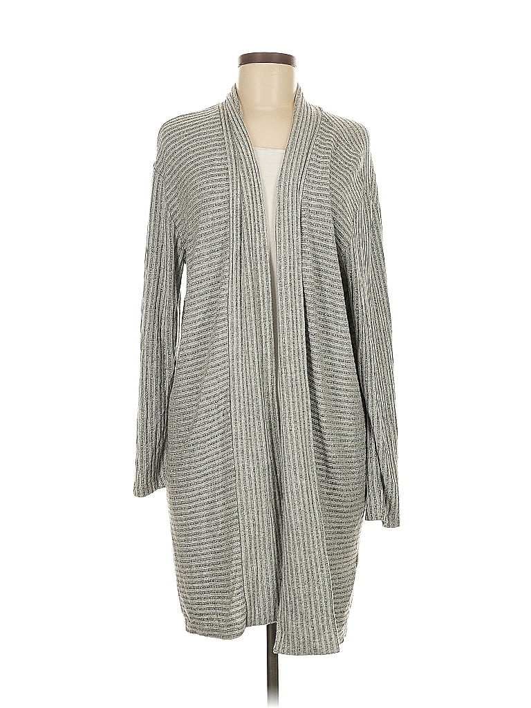 Pre-owned Banana Republic Factory Store Cardigan Sweater In Gray