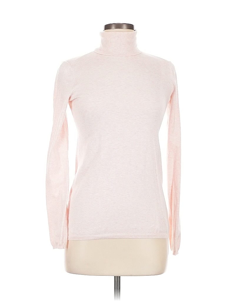 Pre-owned Gap Turtleneck Sweater In Pink