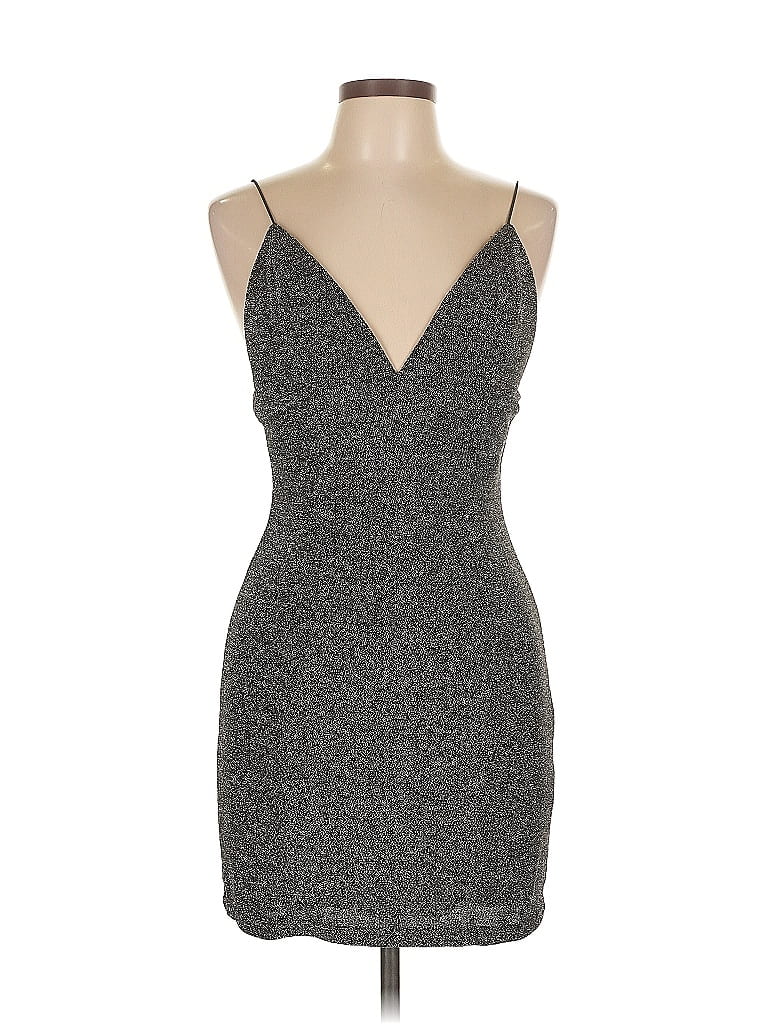 Click to view more detailed imagery on our partner's website Pre-owned Forever 21 Cocktail Dress In Gray