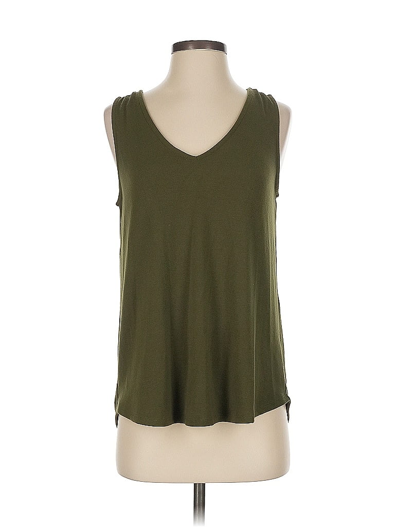 Pre-owned Gibson Look Sleeveless T-shirt In Green