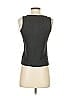 Tania 100% Polyester Gray Sleeveless Top Size S - photo 2