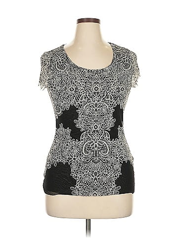 INC International Concepts Short Sleeve Top (view 1)