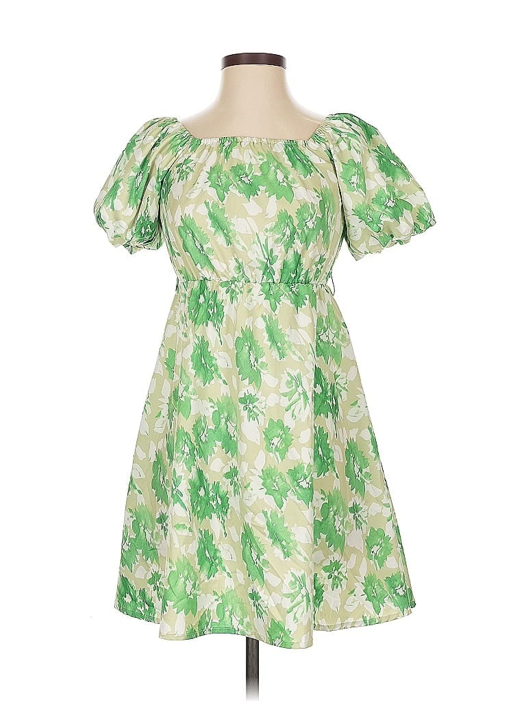 Pre-owned Shein Cocktail Dress In Green
