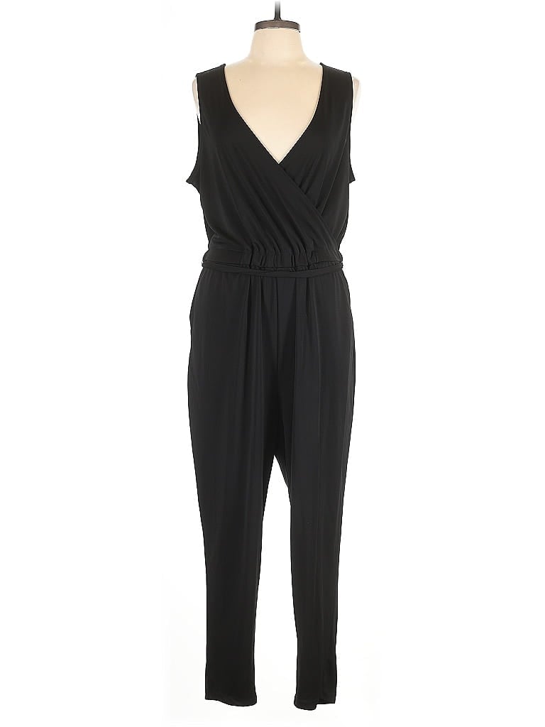 Pre-owned H&m Jumpsuit In Black
