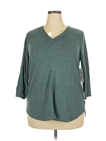 Pink Clover Pullover Sweater (view 1)