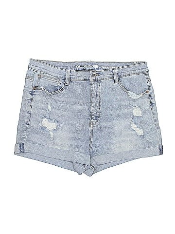 Wallflower Denim Shorts (view 1)