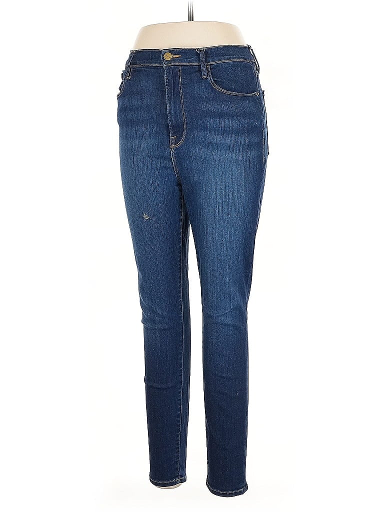 Pre-owned Frame Jeans In Blue