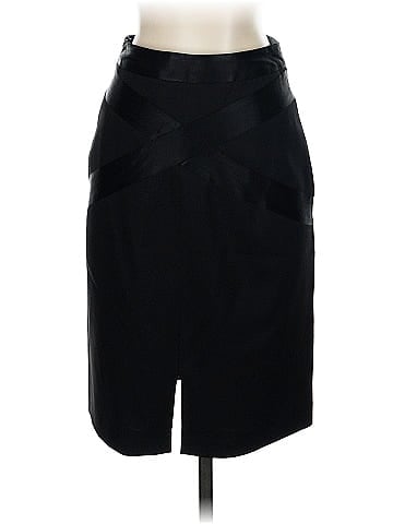 an original MILLY of New York Faux Leather Skirt (view 2)