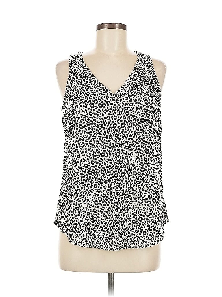 Pre-owned Old Navy Sleeveless Blouse In Black