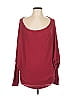 Assorted Brands Burgundy Long Sleeve Top Size L - photo 1