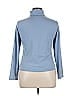 Carole Little 100% Pima Cotton Blue Long Sleeve Turtleneck Size XL - photo 2