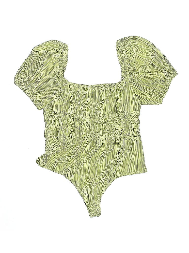 LULUS Pre-owned Bodysuit In Green