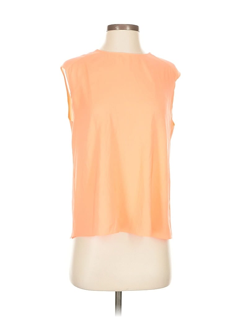 EXPRESS Pre-owned Sleeveless Top Orange Boatneck Tops