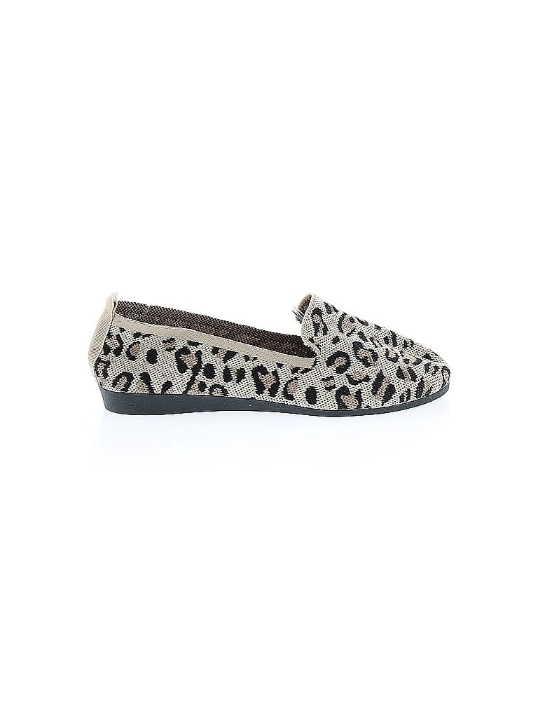 Unbranded Animal Print Ivory Flats Size EU 41 - photo 1