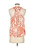 Black Rainn 100% Polyester Orange Sleeveless Blouse Size S - photo 2