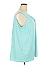 Susan Graver Teal Sleeveless Blouse Size 2X - photo 3