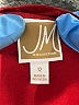 JM Collection Red Long Sleeve Blouse Size 12 - photo 7
