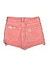 J Brand 100% Cotton Hearts Pink Denim Shorts Size 26 waist - photo 2